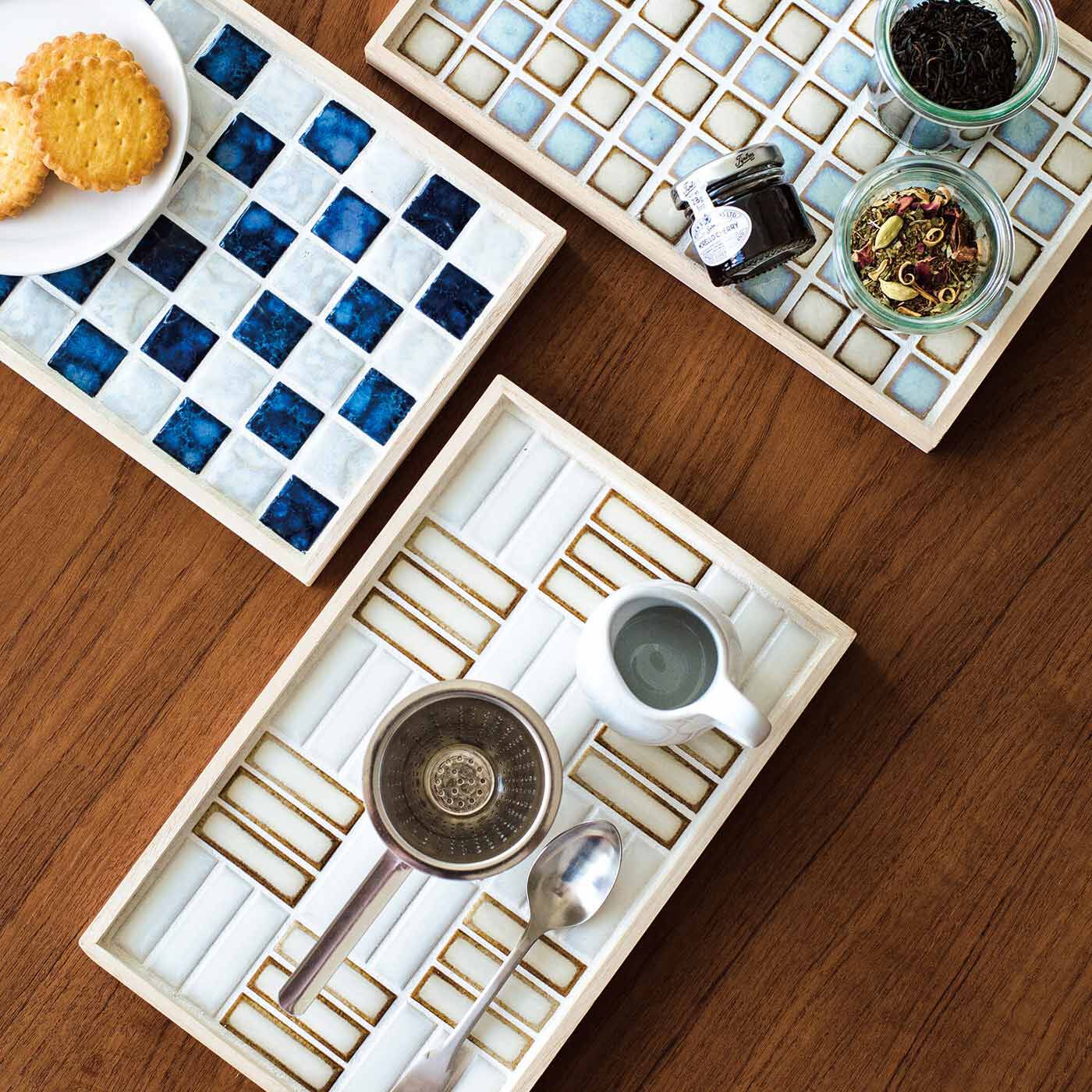 SeeMONO|おうちでタイルクラフト インテリアにもなる カフェトレイキットの会