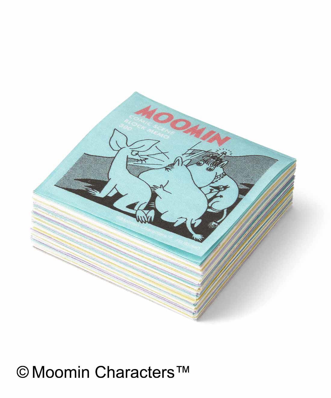 SeeMONO|ムーミン 300種類のデザインを楽しむ ブロックメモの会|〈COMIC SCENE〉コミックのコマをそのままメモに。