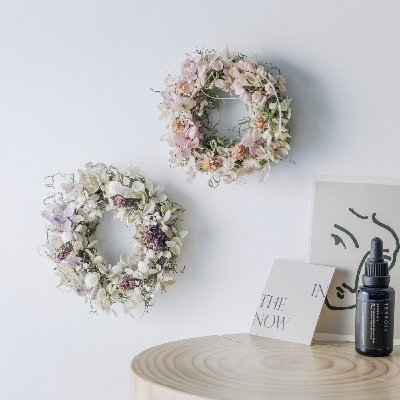 SeeMONO|落ち着いた色に癒やされる 手のひらサイズのドライリースキットの会|制作時間:約30min.