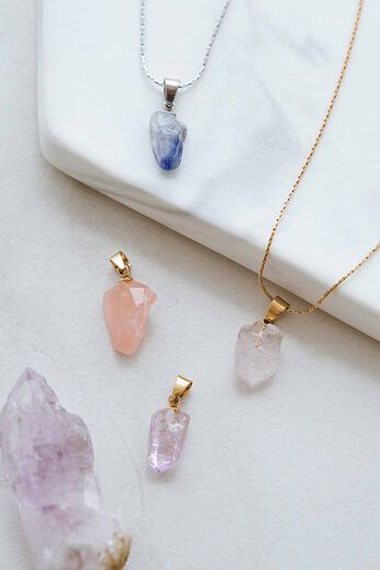 SeeMONO | 鉱石のかけら ネックレストップ