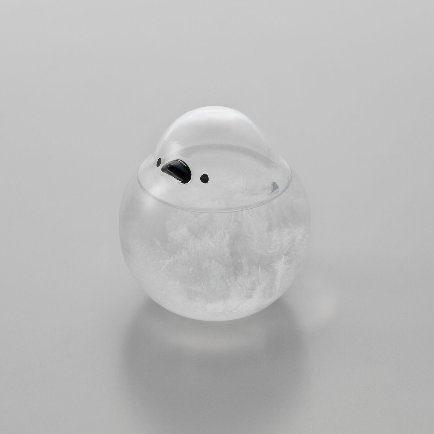 SeeMONO|【初回お試し】ふわふわ寄り添う三兄弟 雪の妖精シマエナガのストームグラスの会|のんびり長男