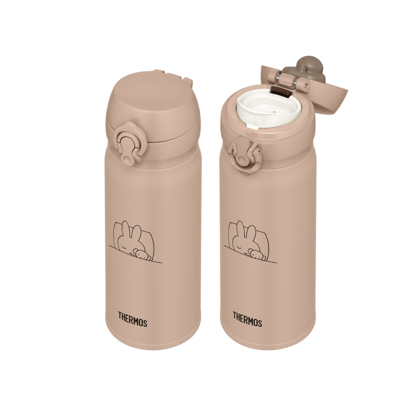 FELISSIMO PARTNERS|サーモス　ミッフィー真空断熱ケータイマグ 400ｍＬ|ワンタッチでオープン