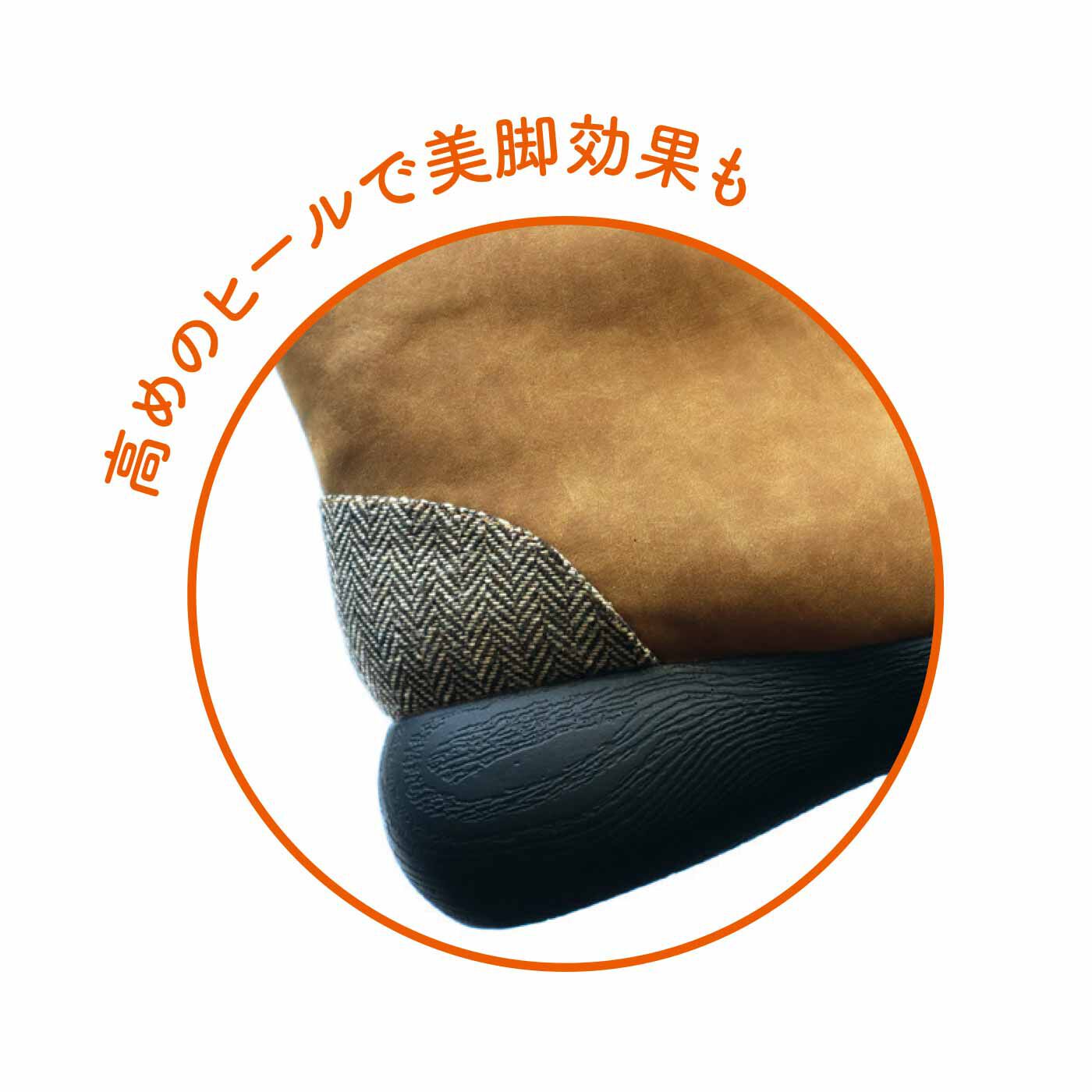 FELISSIMO PARTNERS|Nuts world（ナッツワールド） 内ボア付き やわらかほこほこブーツ ＜赤＞