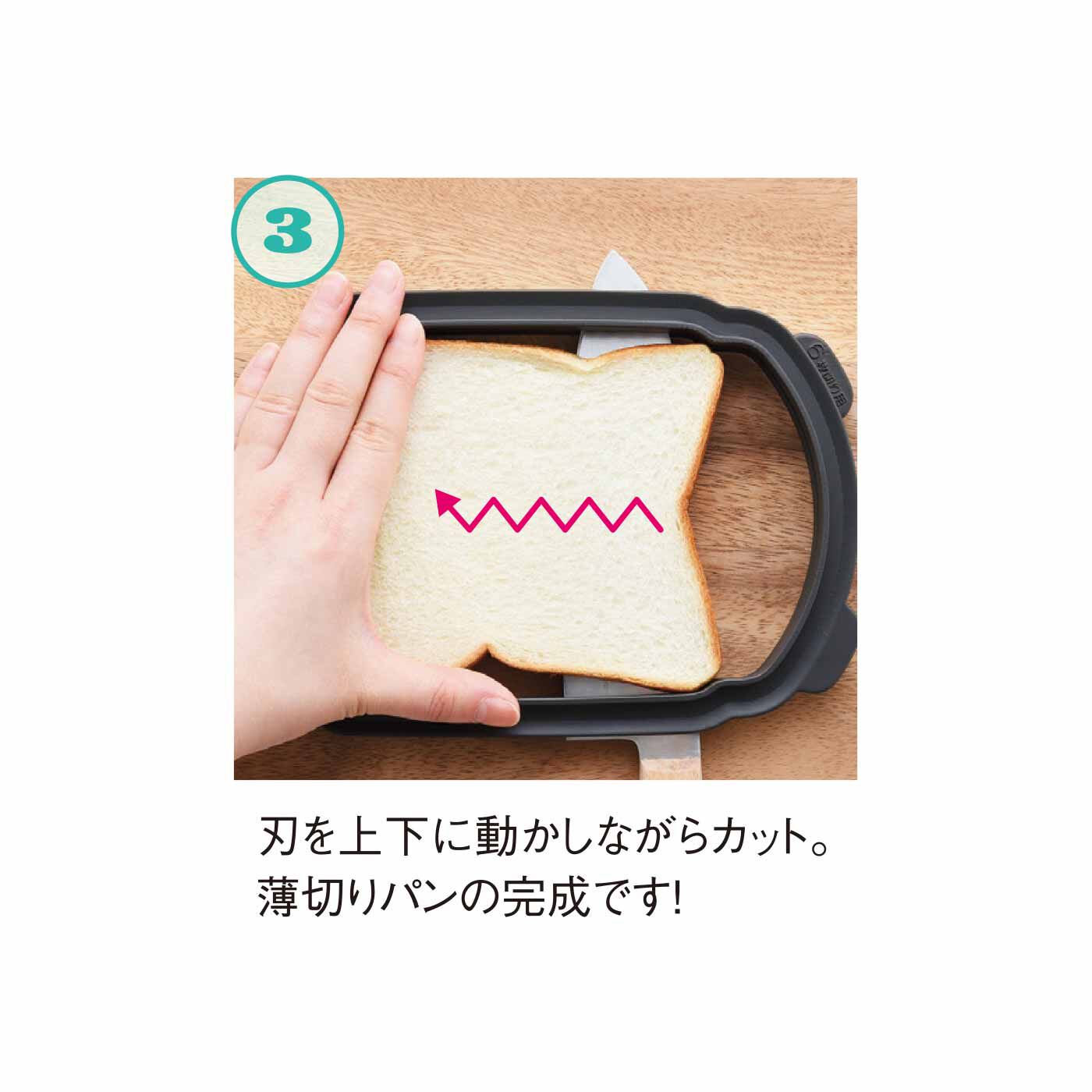 FELISSIMO PARTNERS|食パン1枚でパックパンが作れる パニーニ風型と食パンスライスガイドセット