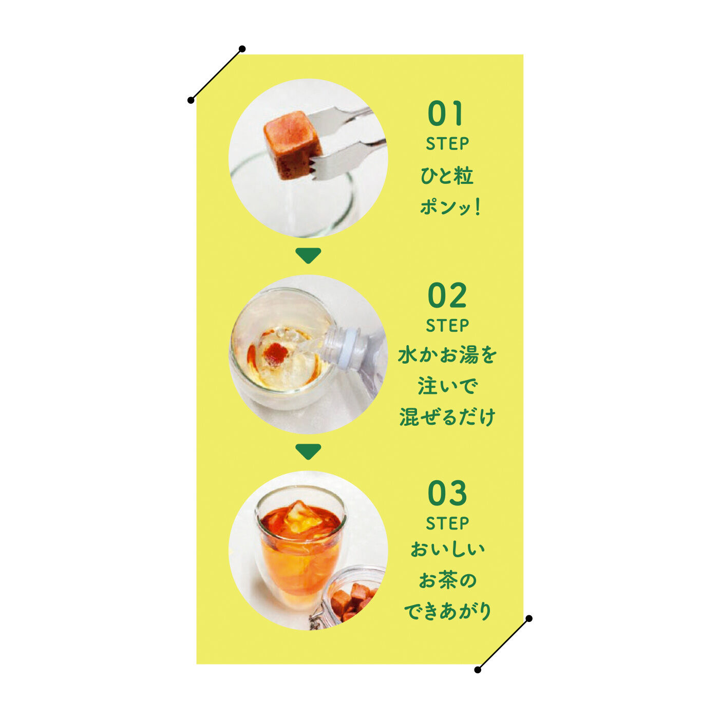 FELISSIMO PARTNERS|PONCHA（ポンチャ） 一粒のキューブから生まれる 至福のお茶時間の会（6回予約）