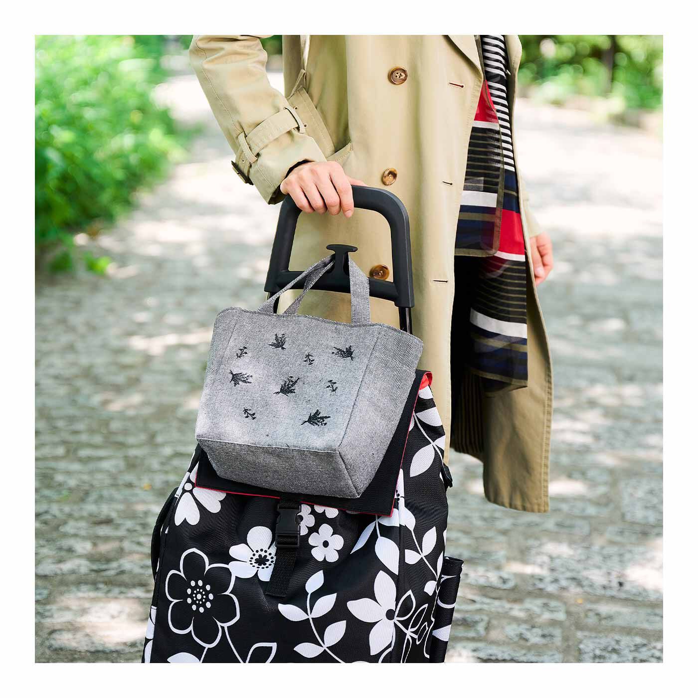 FELISSIMO PARTNERS|ふだんのお買い物、アウトドアやイベントなどのお出かけもスタイリッシュに cocoro（コ・コロ） お花柄のショッピングカート