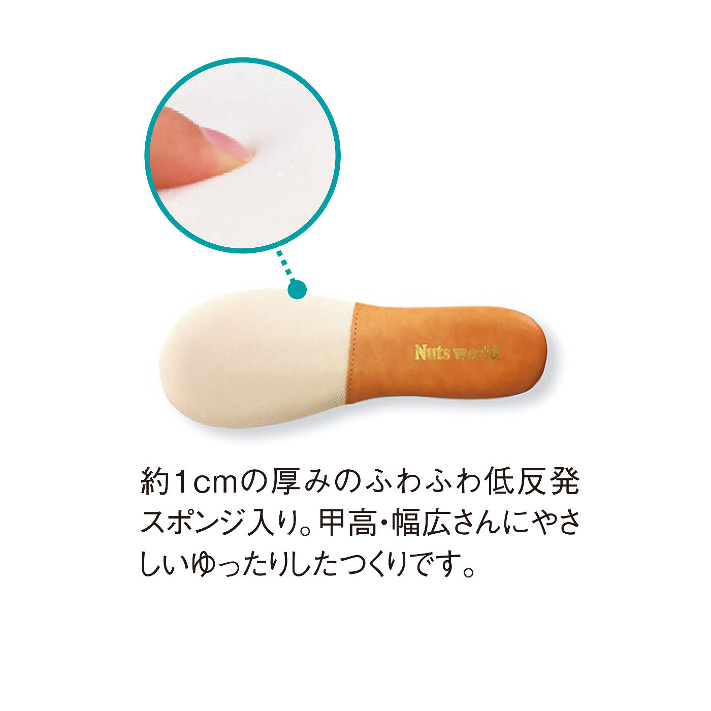 FELISSIMO PARTNERS|Nuts world サンダル使いもできる甲ベルトシューズ 〈茶〉