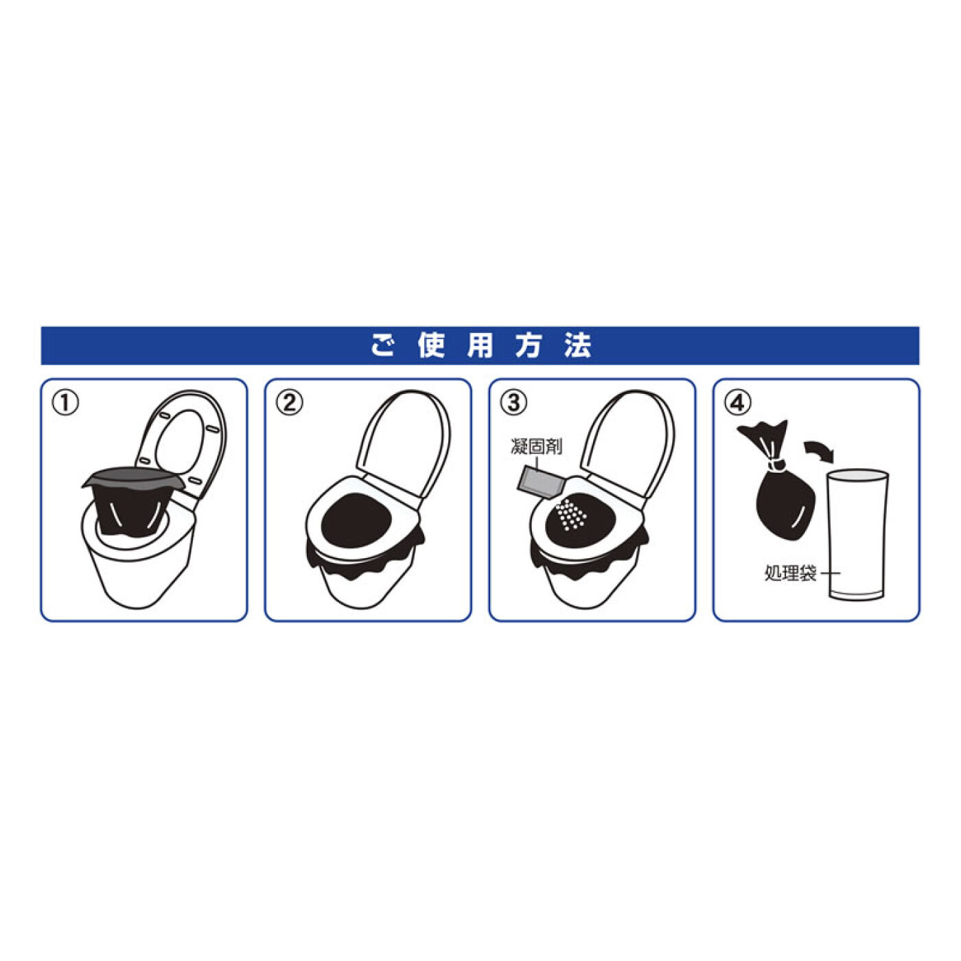 FELISSIMO PARTNERS|水がなくてもトイレができる　緊急簡易トイレ
