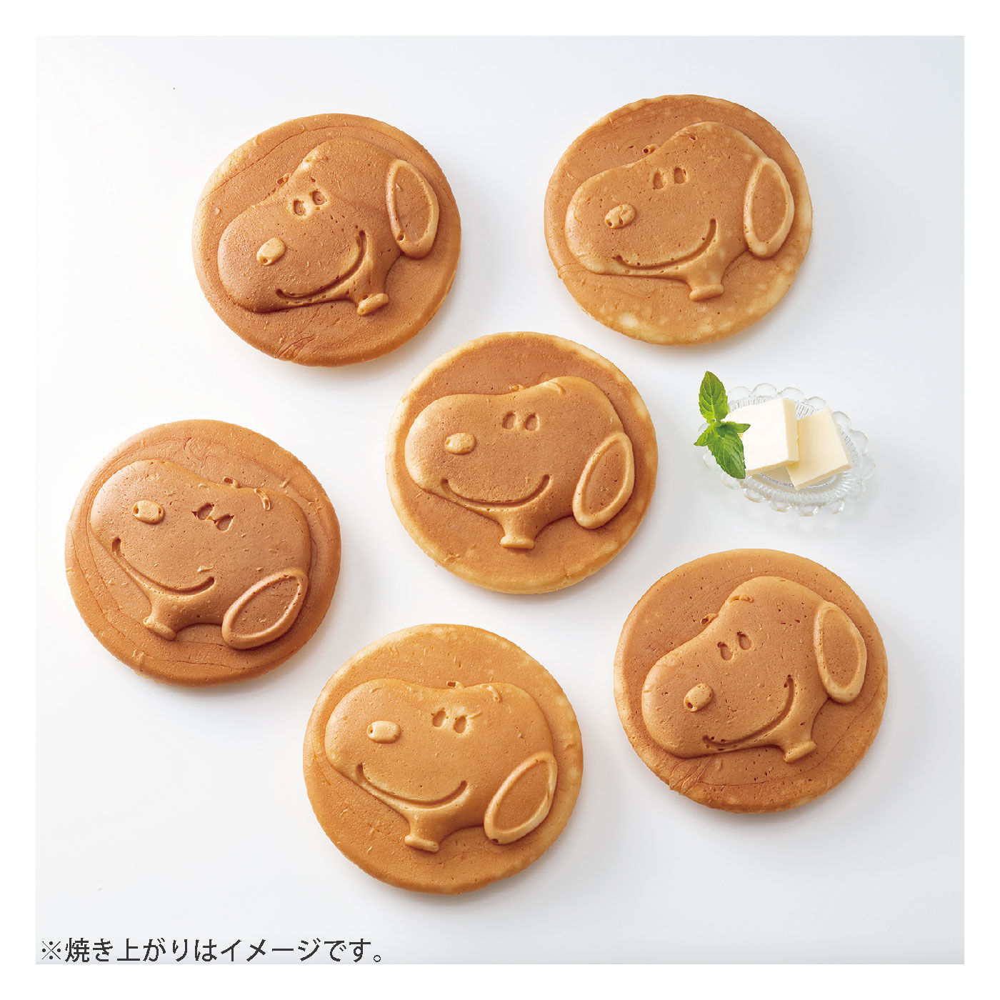 FELISSIMO PARTNERS|かわいい！両面焼き印入りアルミホットケーキメーカー（スヌーピー）