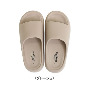 FELISSIMO PARTNERS | やわらかサンダル〈グレージュ〉