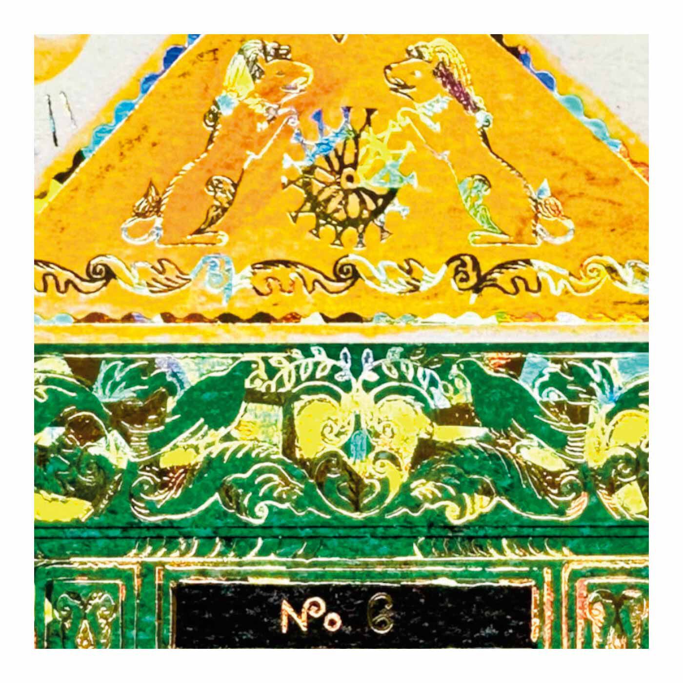 FELISSIMO PARTNERS|Shinzi Katoh（シンジ カトウ）が描く 宮沢賢治幻燈館 きらぴかポストカード＆マスキングテープとロールふせんの会（4回予約）|ずーっと見ていたくなる星空みたいなきらきらゴールド。