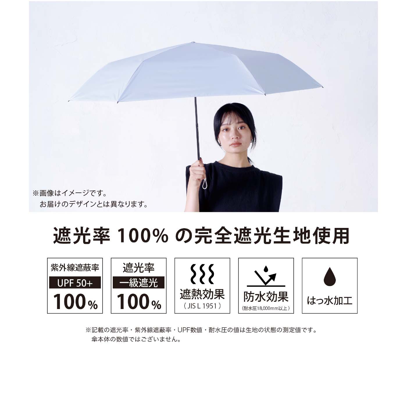 FELISSIMO PARTNERS|折りたたみ晴雨兼用日傘　ことりたち