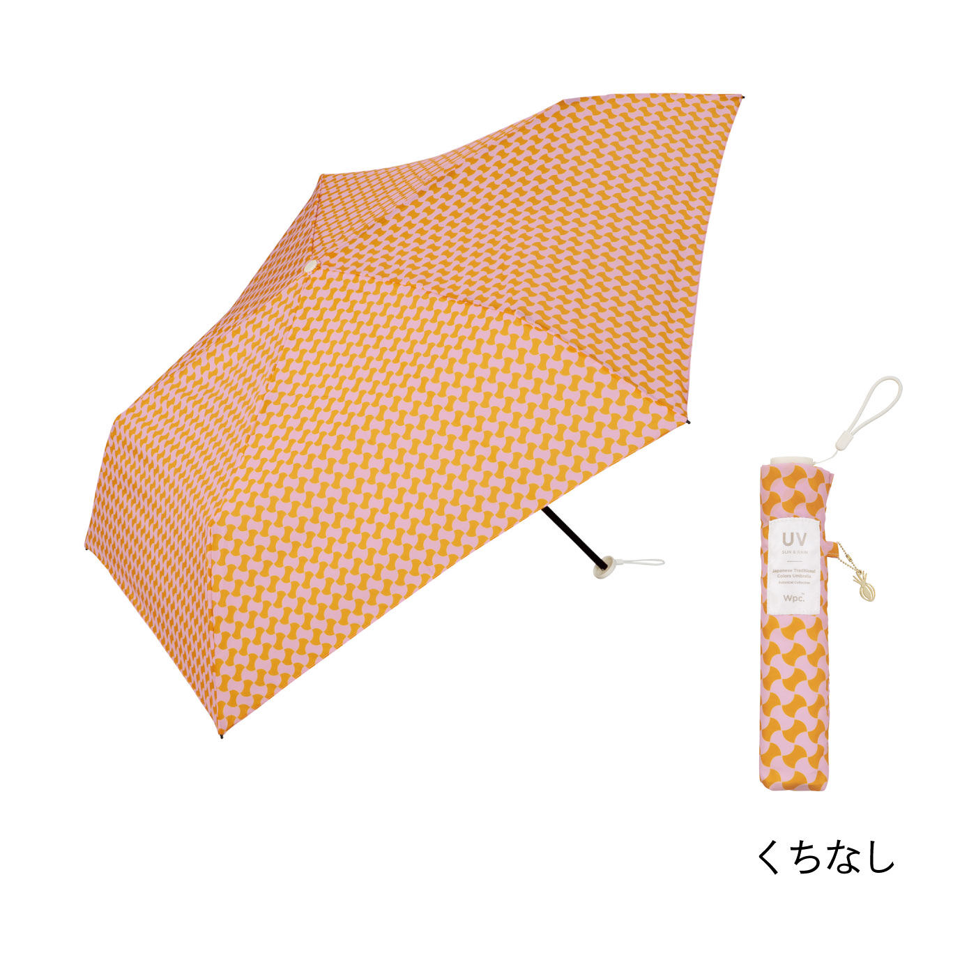 FELISSIMO PARTNERS|日本の伝統色を現代的にまとう　幾何学模様の折りたたみ雨傘