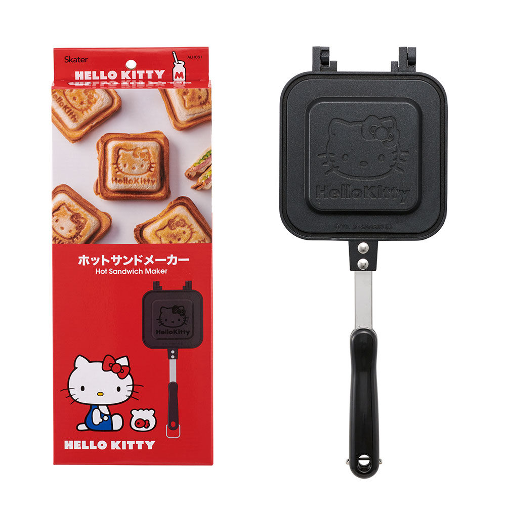 FELISSIMO PARTNERS|朝食・ブランチ・アウトドアでも大活躍！アルミ製ホットサンドメーカー（ハローキティ）