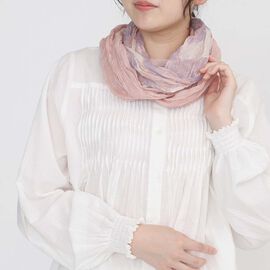 FELISSIMO PARTNERS | 首元おしゃれにカバー 涼し気な 筒形 サマーストール