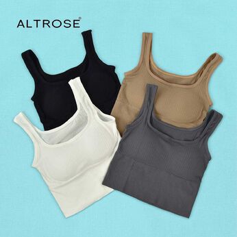 FELISSIMO PARTNERS | 毎日の定番に リブタンク ブラトップ