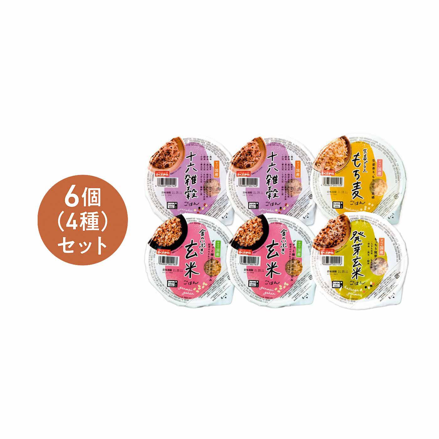 FELISSIMO PARTNERS|パックご飯はこれに置き換え お米屋さんのこだわり ご飯6個セットの会（6回予約）|●1回のお届けセットです。