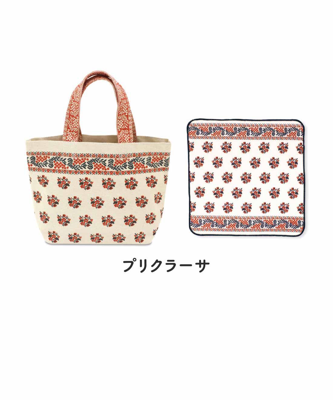 FELISSIMO PARTNERS|フォークロア調がかわいい ミニトートとガーゼハンカチーフの会（4回予約）
