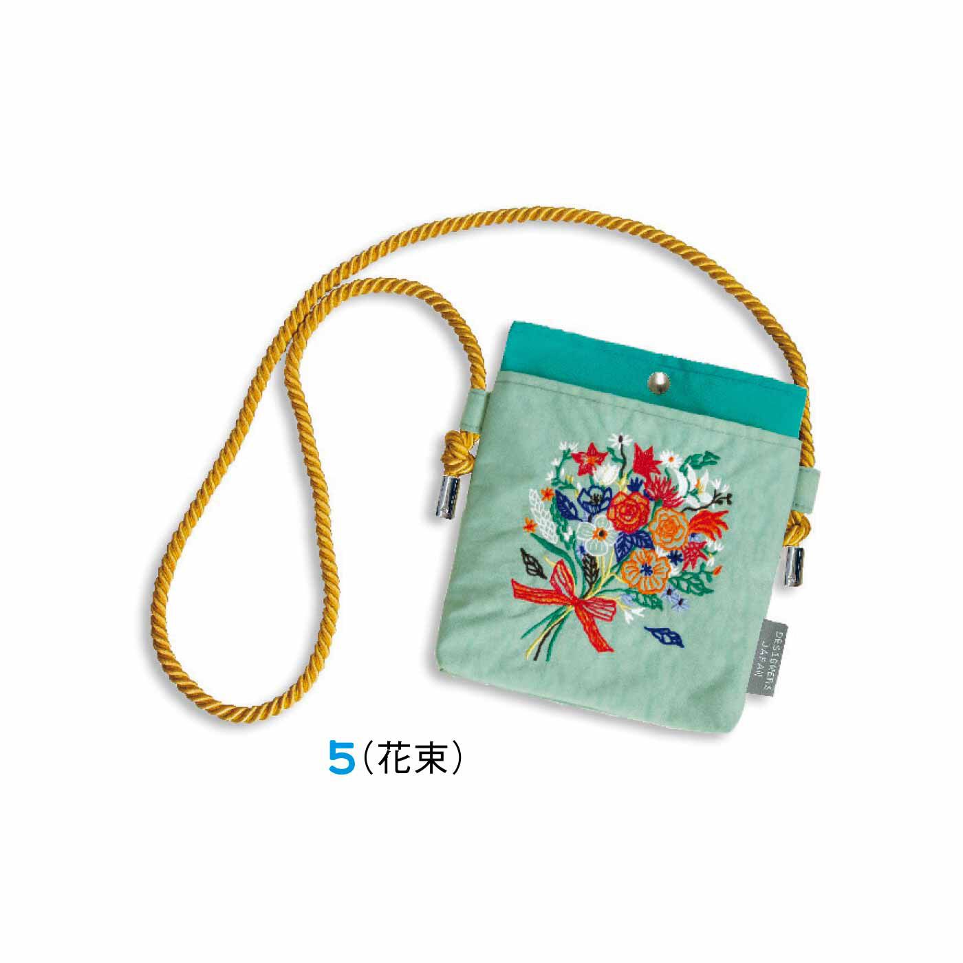FELISSIMO PARTNERS|たっぷり刺しゅうが魅力的 ミニショルダーバッグ