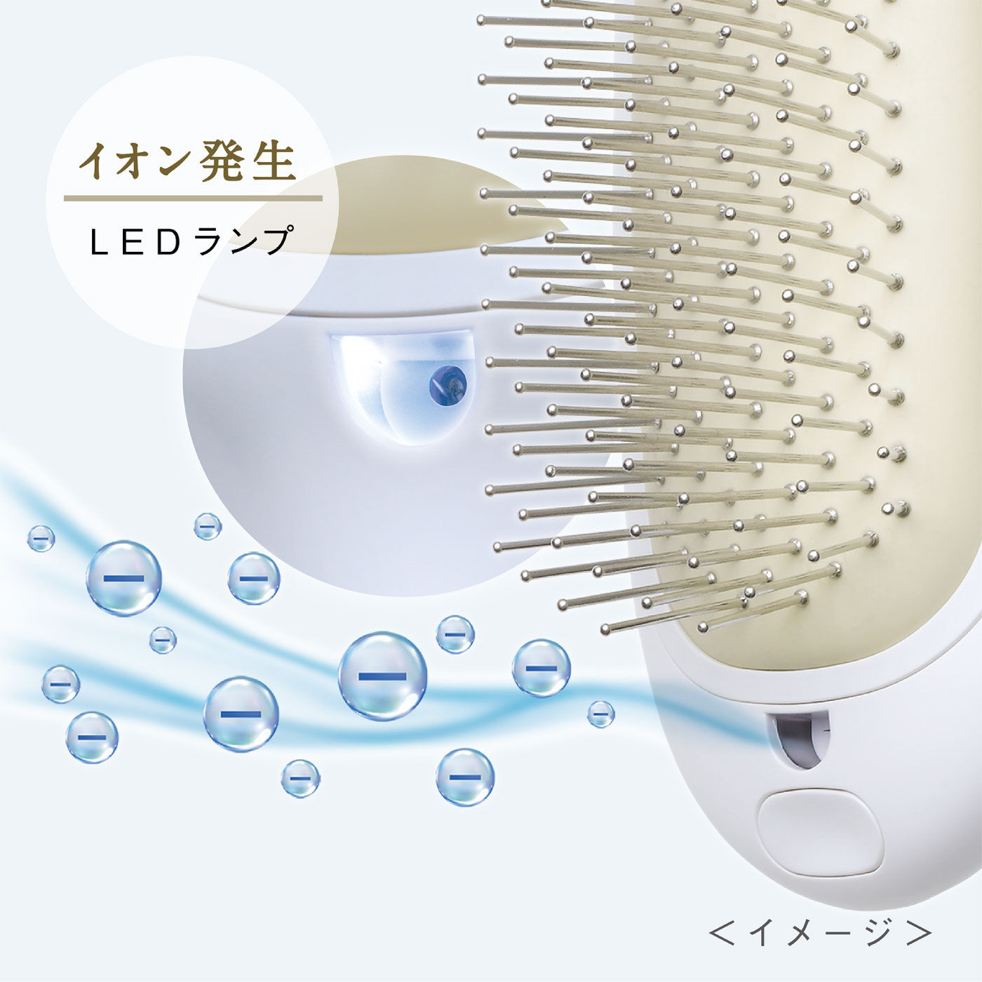 FELISSIMO PARTNERS|ＦＥＳＴＩＮＯ髪にイオンプラス　音波振動機能付きサロンケアブラシ