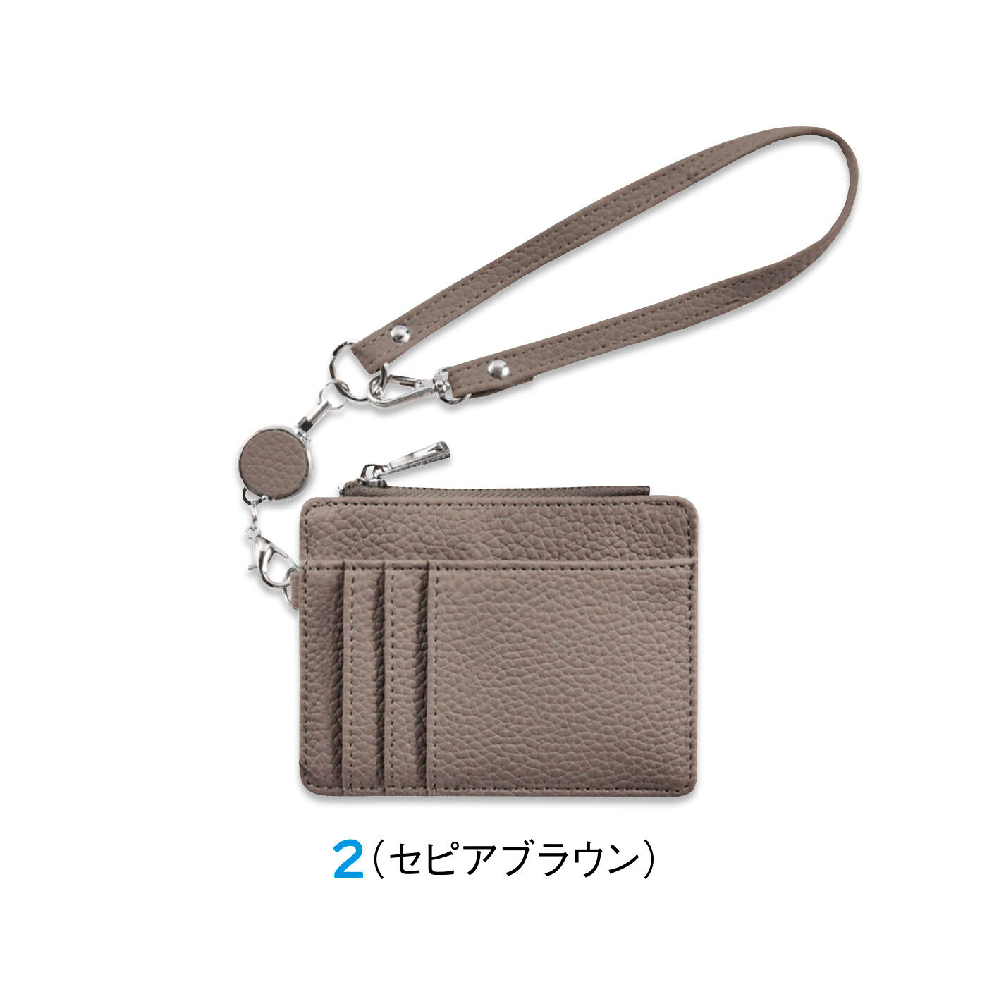 FELISSIMO PARTNERS|サッと出して、サッとしまえる！ リール付きICカードケース