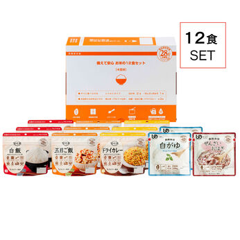 FELISSIMO PARTNERS | 直後もその後もこれなら安心 お米の12食 4日分セット