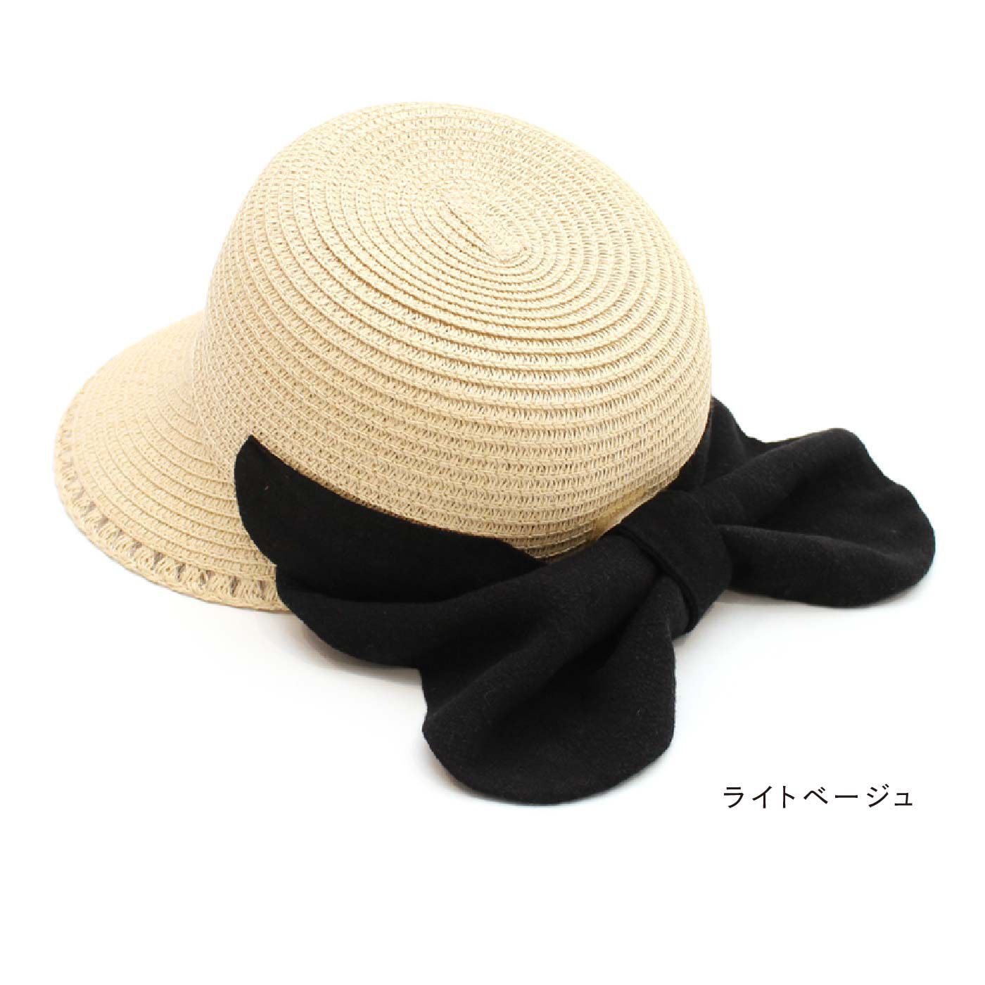 FELISSIMO PARTNERS|バックリボンが日よけに変身　２ｗａｙペーパージョッキーハット