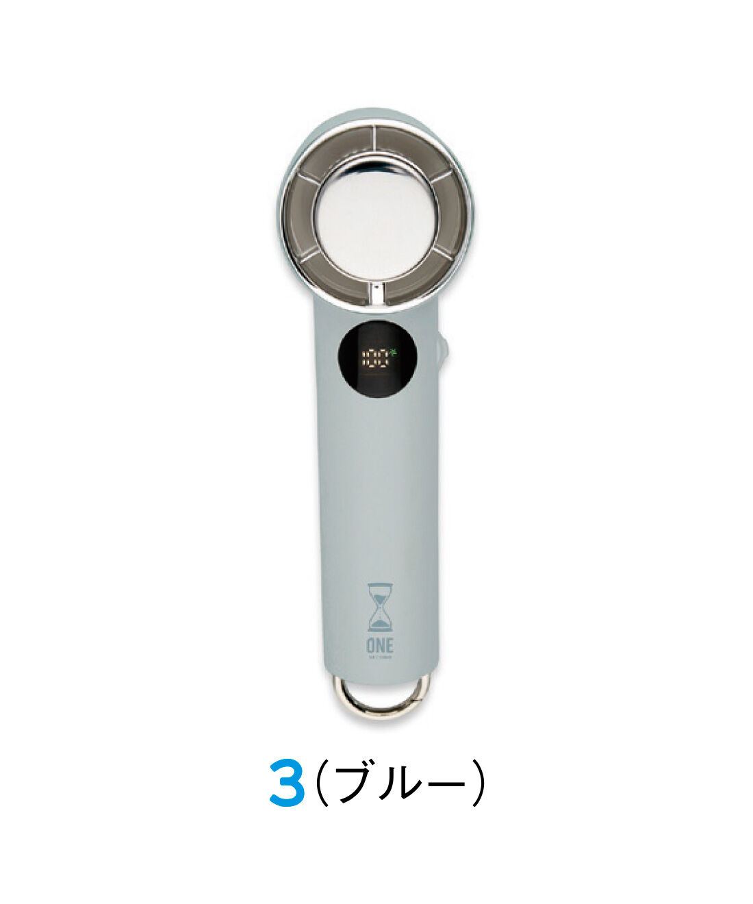 FELISSIMO PARTNERS|冷感プレート付き 段階調整できるハンディファン