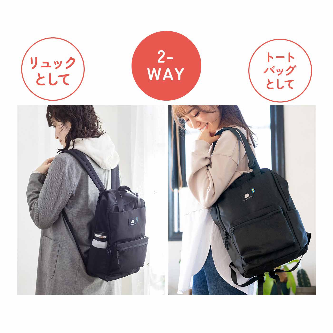 FELISSIMO PARTNERS|スカンジナビアン フォレスト PCもA4もOK！ 2-WAYトートリュック