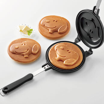 FELISSIMO PARTNERS | 両面焼き印 アルミ ホットケーキメーカー （スヌーピー）