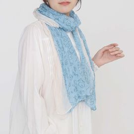 FELISSIMO PARTNERS | 配色がすてきな 花柄 サマーストール