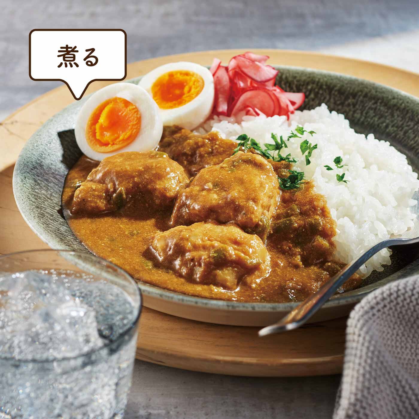 FELISSIMO PARTNERS|Ｔｏｆｆｙ　電子レンジで焼き目がつけられるグリルパン