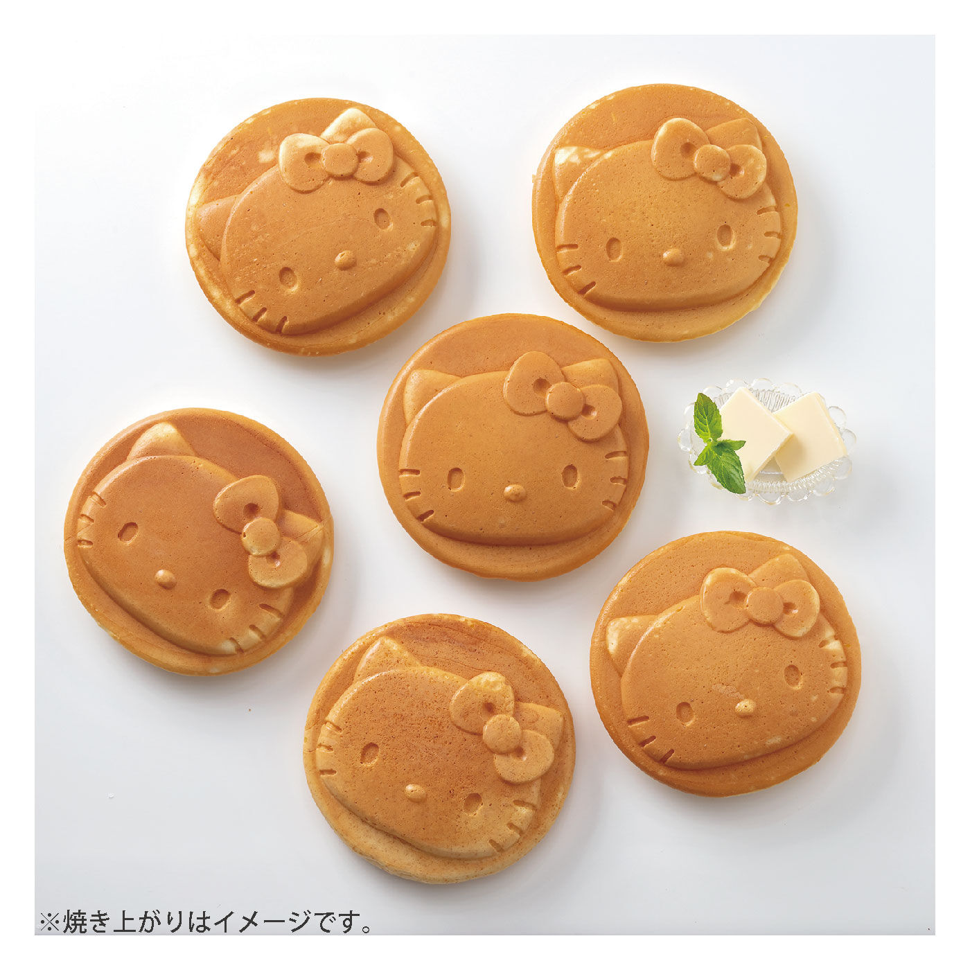 FELISSIMO PARTNERS|かわいい！両面焼き印入りアルミホットケーキメーカー（ハローキティ）