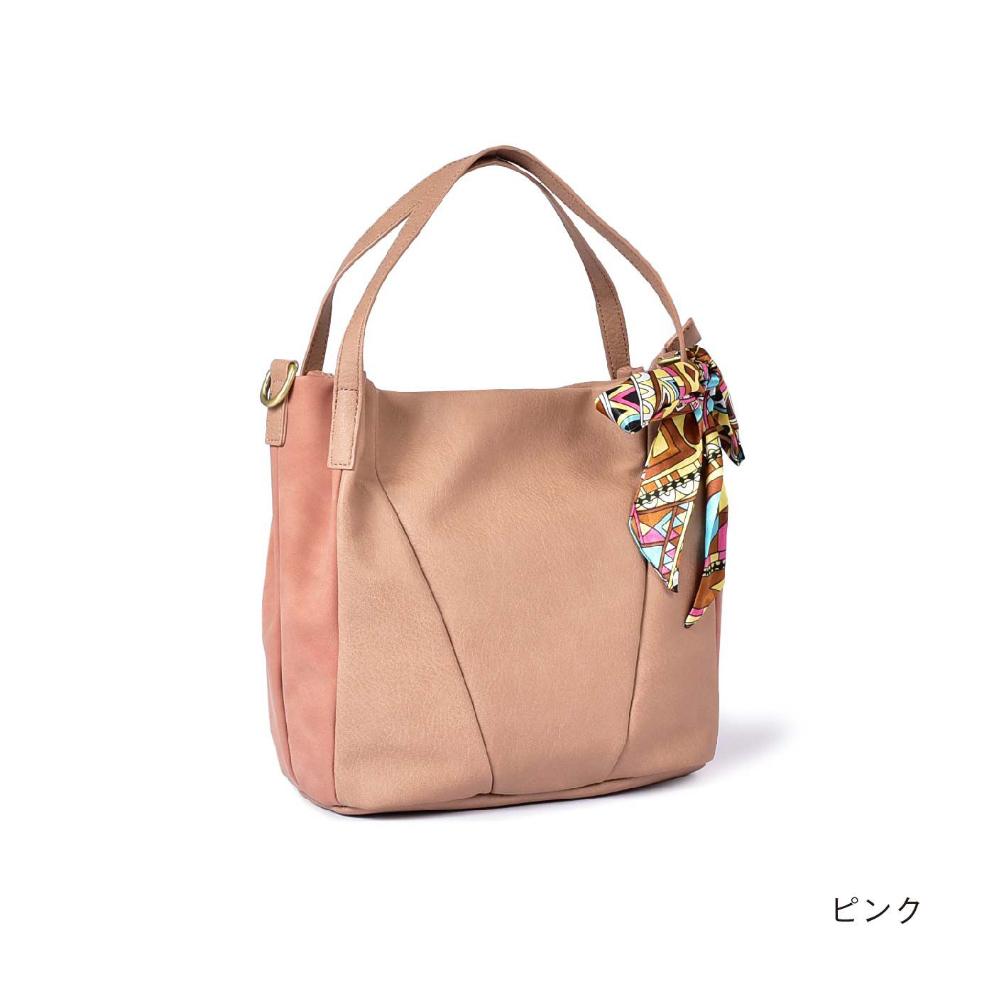 FELISSIMO PARTNERS|ラ・ポルタ・ディ・ズッケロ　通勤にもぴったり　大人顔の２－ｗａｙショルダーバッグ|落ち着いた色味です。