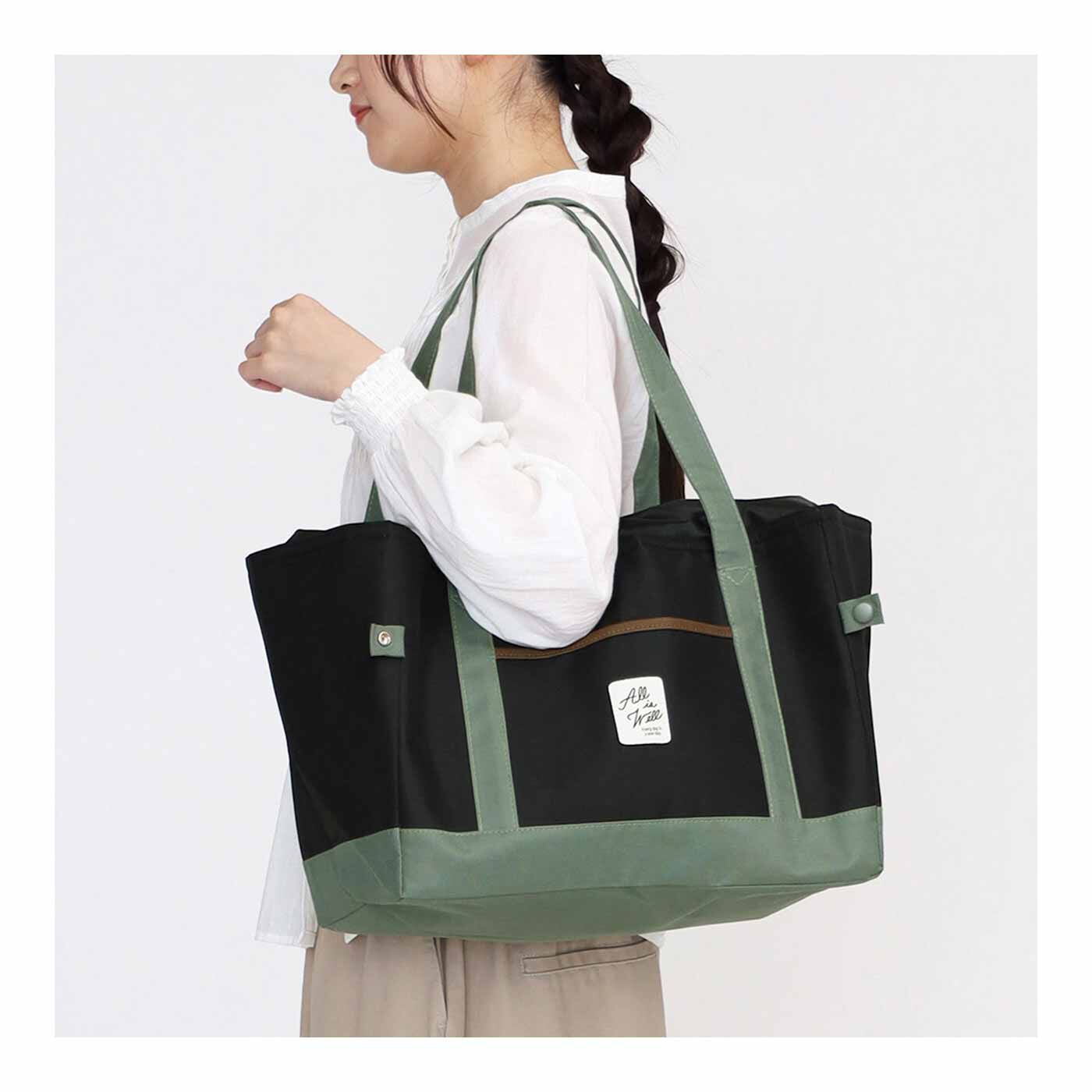 FELISSIMO PARTNERS|レジかごにフィット シンプルカラーの簡易保温保冷素材の買い物バッグ