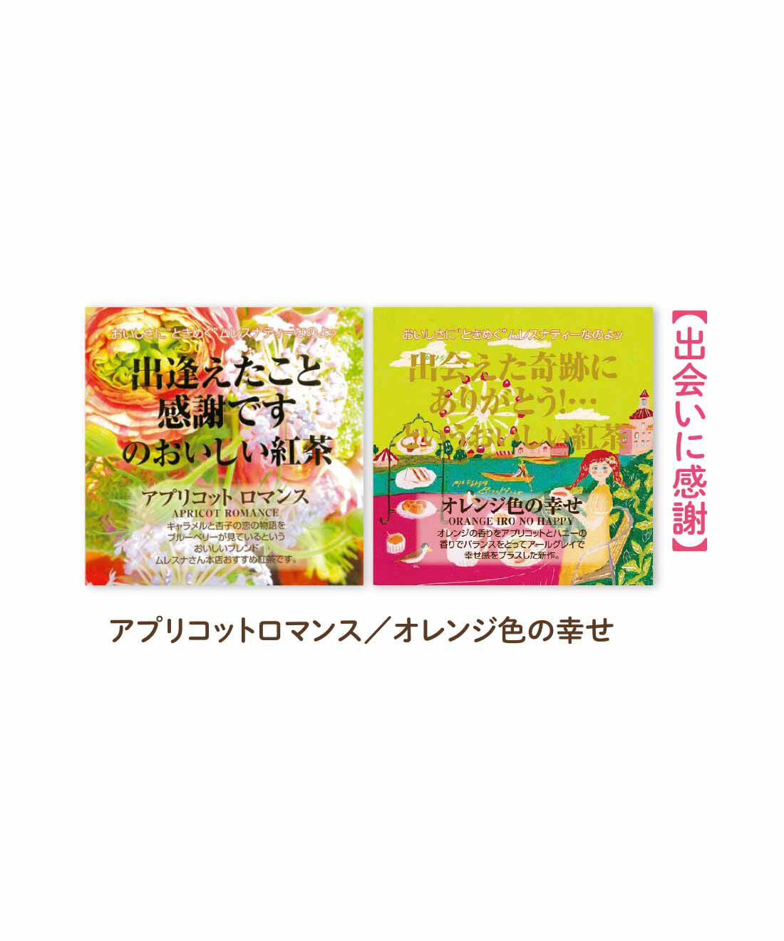 FELISSIMO PARTNERS|ムレスナティー ポジティブなメッセージがいっぱいのフレーバーティーセットの会（12回予約）