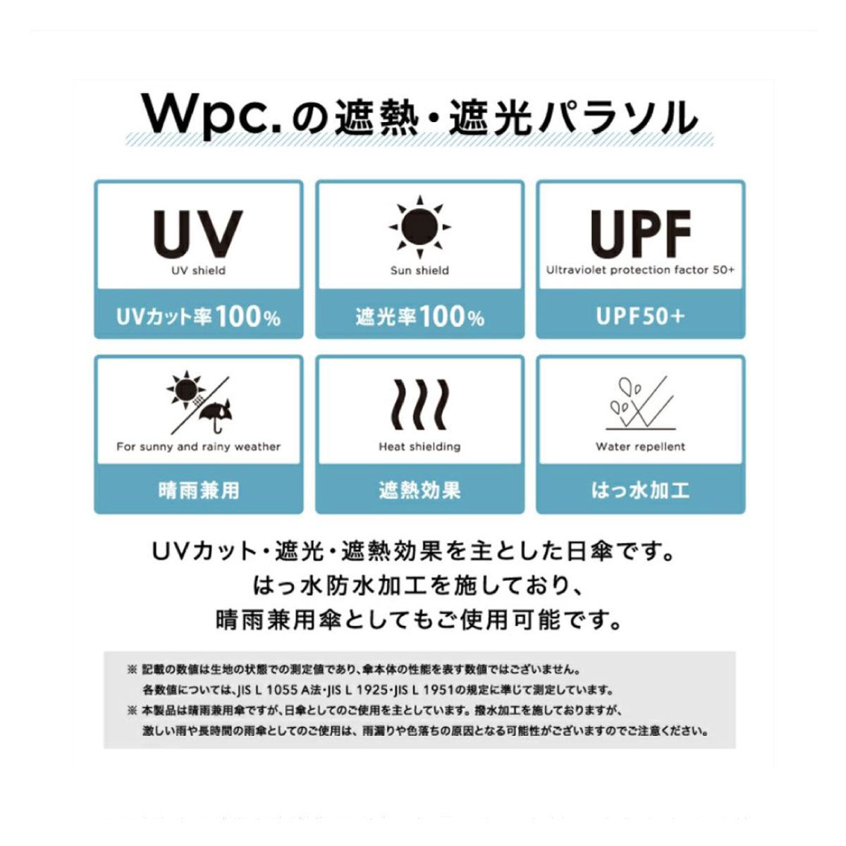 FELISSIMO PARTNERS|Ｗｐｃ.　小さくても頼れる相棒　コンパクト折りたたみ傘遮光ニュアンスライン晴雨兼用