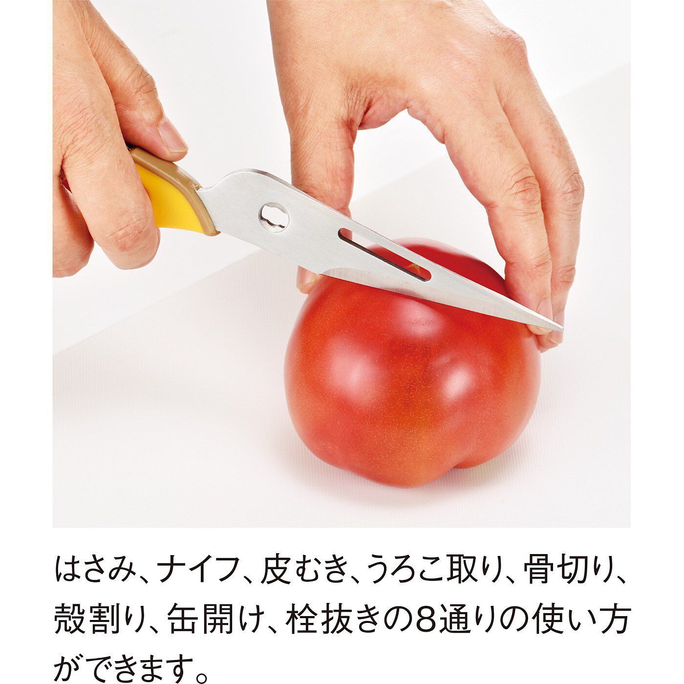 FELISSIMO PARTNERS|包丁なしでほぼほぼできる　８通り使える多機能ばさみ