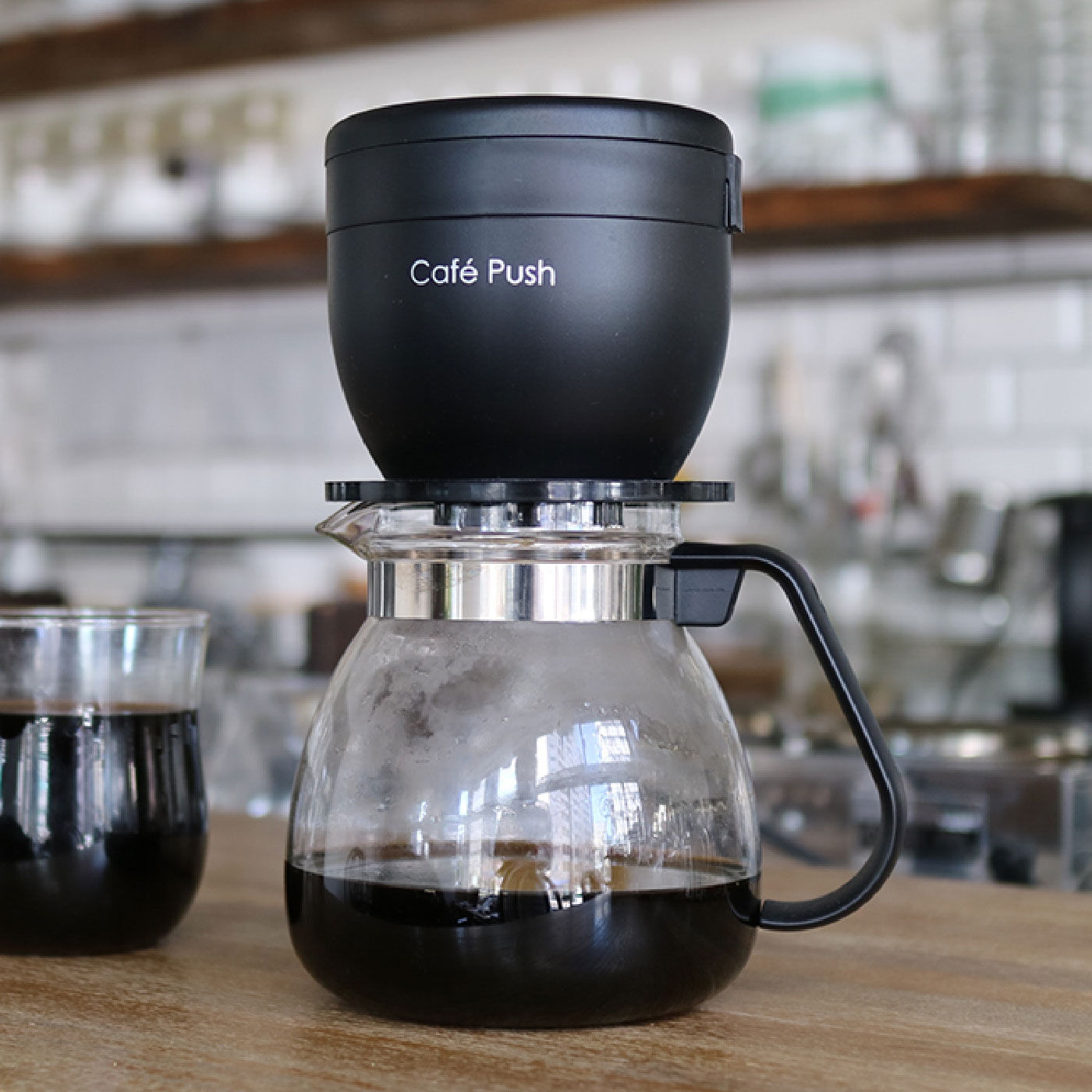 FELISSIMO PARTNERS|コーヒータイムを満喫　じっくり蒸らして一気に抽出　好みに調整できるカフェプッシュ