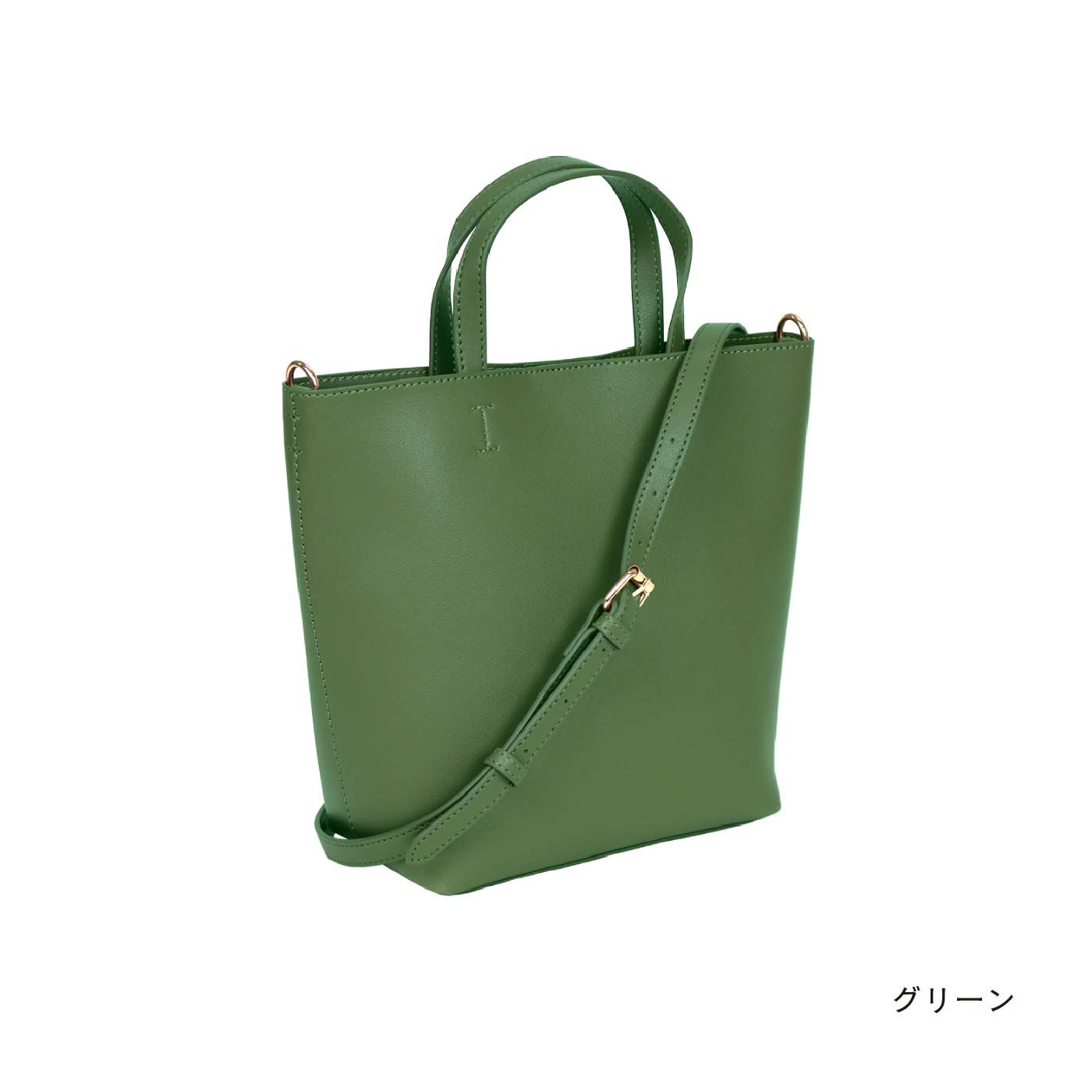 FELISSIMO PARTNERS|ベーシックですっきり　必需品をゆったり収納できるショルダーバッグ