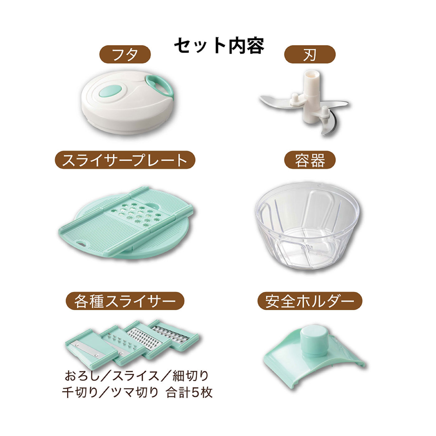 FELISSIMO PARTNERS|１台６役！ ハッピーハンドリーチョッパープラス