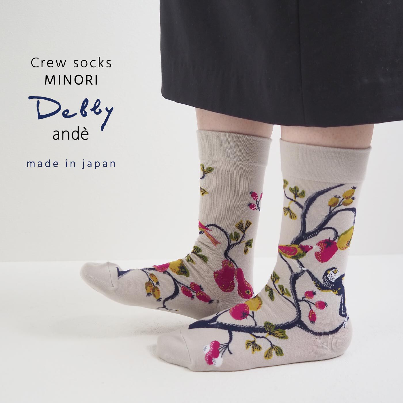 FELISSIMO PARTNERS|足もと見るたび気持ちが弾む　おしゃれを楽しむクルーソックス＜ＭＩＮＯＲＩ＞