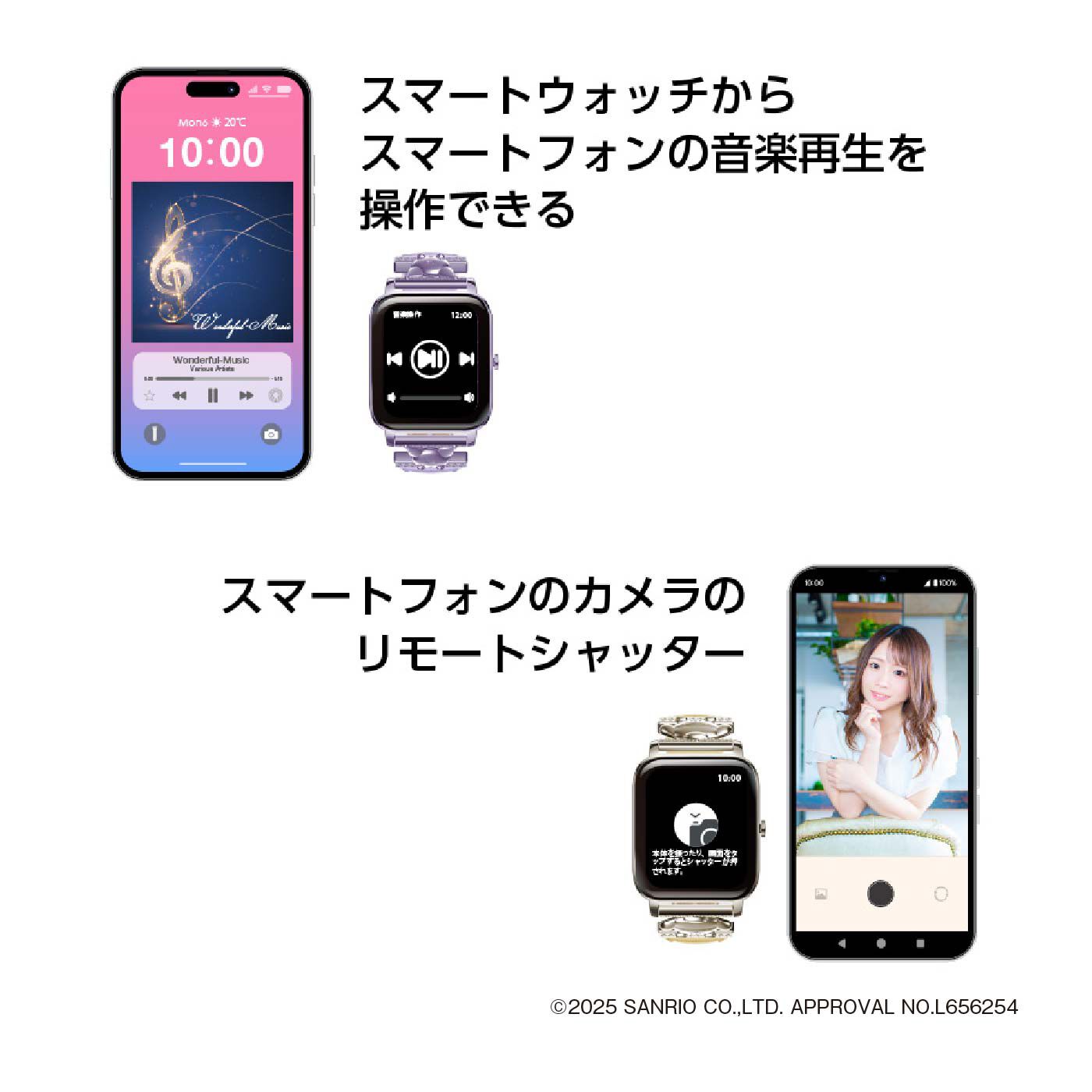 FELISSIMO PARTNERS|サンリオ スマートウォッチ