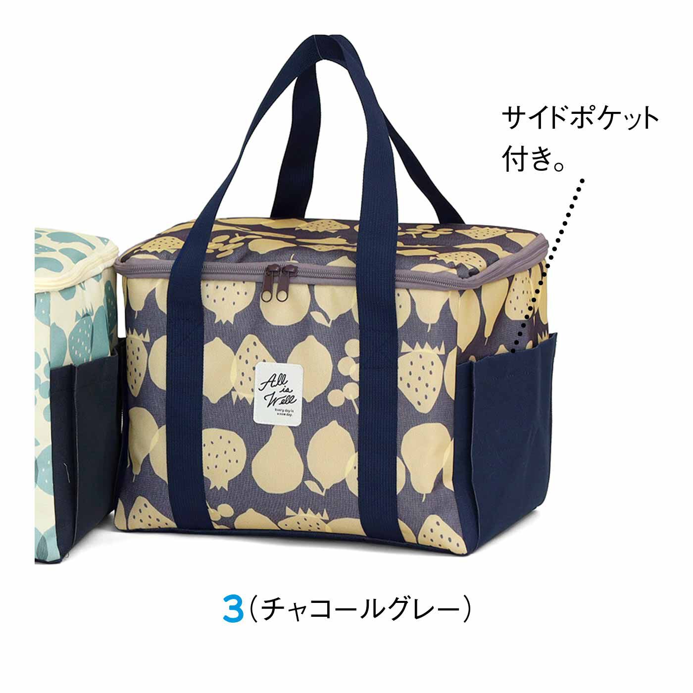 FELISSIMO PARTNERS|買い物もお出かけもちょうどいい フルーツ柄の簡易保冷保温バッグ