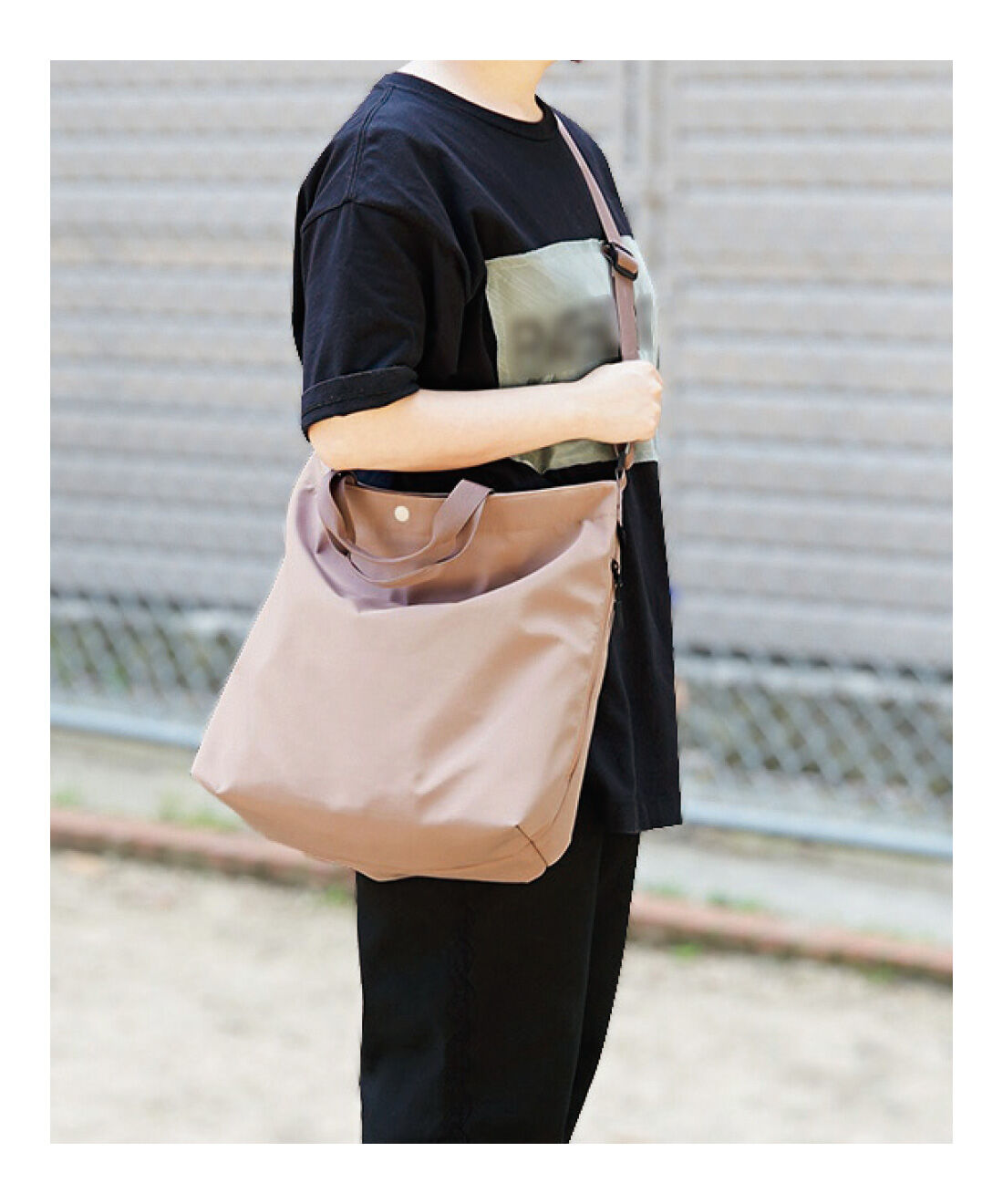 FELISSIMO PARTNERS|たっぷり入る2-WAY シンプルショルダートート