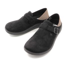 FELISSIMO PARTNERS | Hashed Coorde 2-WAY ワンストラップシューズ〈ブラック〉