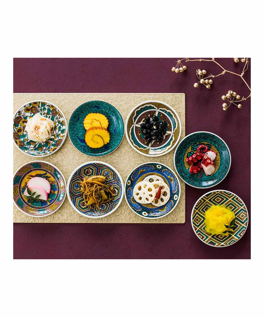 FELISSIMO PARTNERS|日本の美を学ぶ 石川県立美術館収蔵の 九谷焼の古九谷デザインの取り皿の会（12回予約）