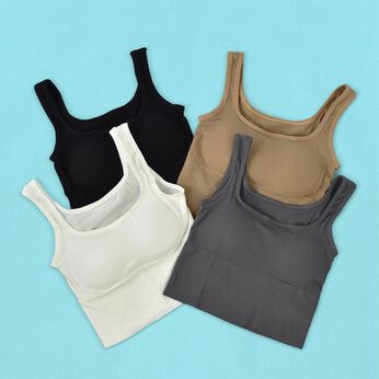 FELISSIMO PARTNERS | 毎日の定番に リブタンク ブラトップ