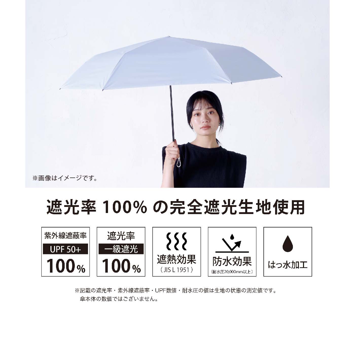 FELISSIMO PARTNERS|携帯に便利　折りたたみ晴雨兼用日傘　ラインフラワー