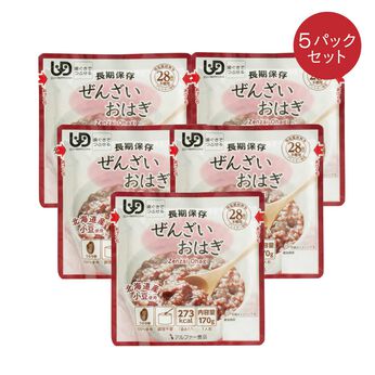 FELISSIMO PARTNERS | ユニバーサルな保存食 甘～い ぜんざい おはぎ ５パックの会